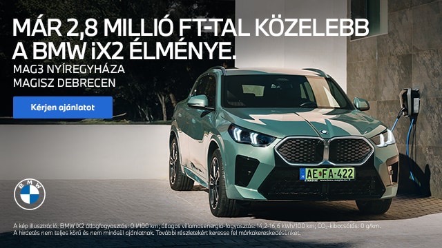 BMW iX2 árajánlat kérés